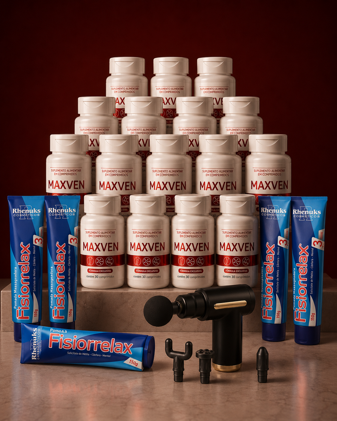 Kit oficial Maxven com 15 meses